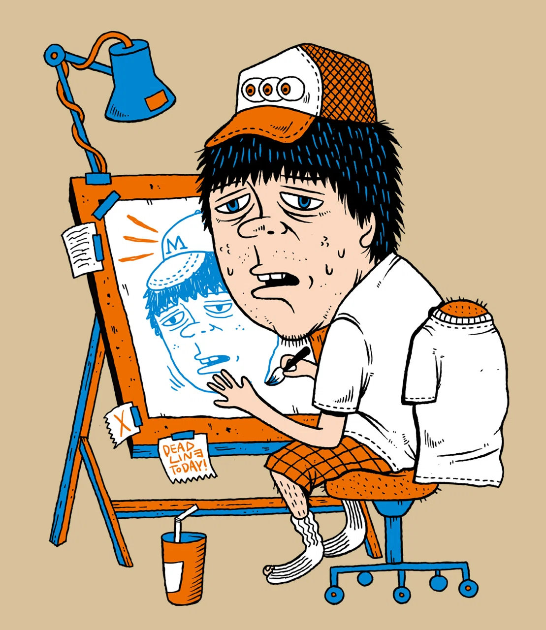 TM paintの裏側をあばく！100の質問をしてみた。｜KONER GALLERY