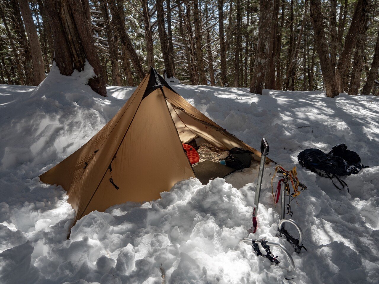 LOCUS GEARのKhufuは山岳テント足り得るのか その4<冬山リスク LOCUS GEARのKhufuは山岳テント足り得るのか その4<冬山リスク