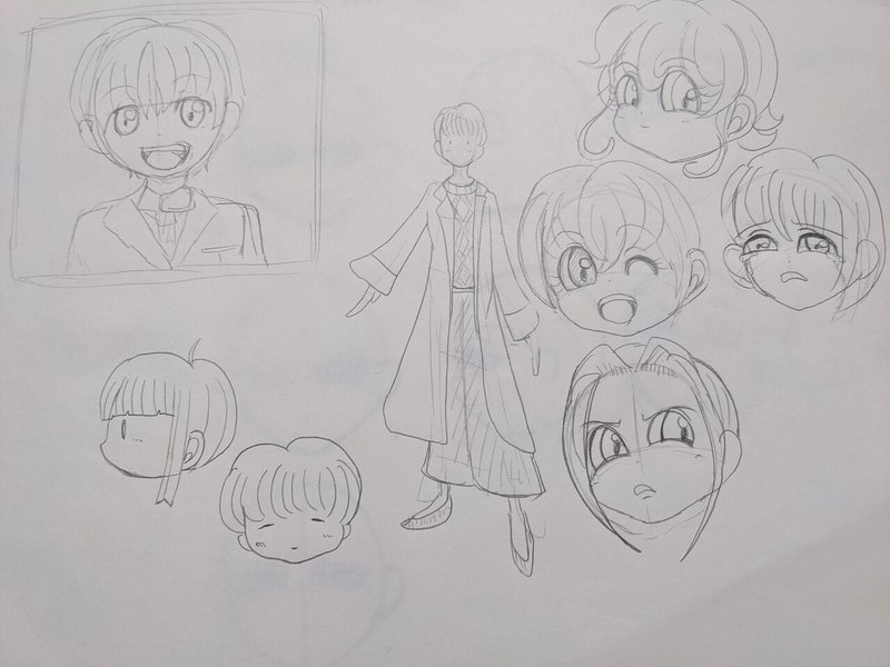 イラスト練習 2日目 Cop P Note