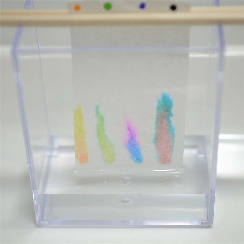 簡単にできる ペーパークロマトグラフィー Gelate ジェレイト Note