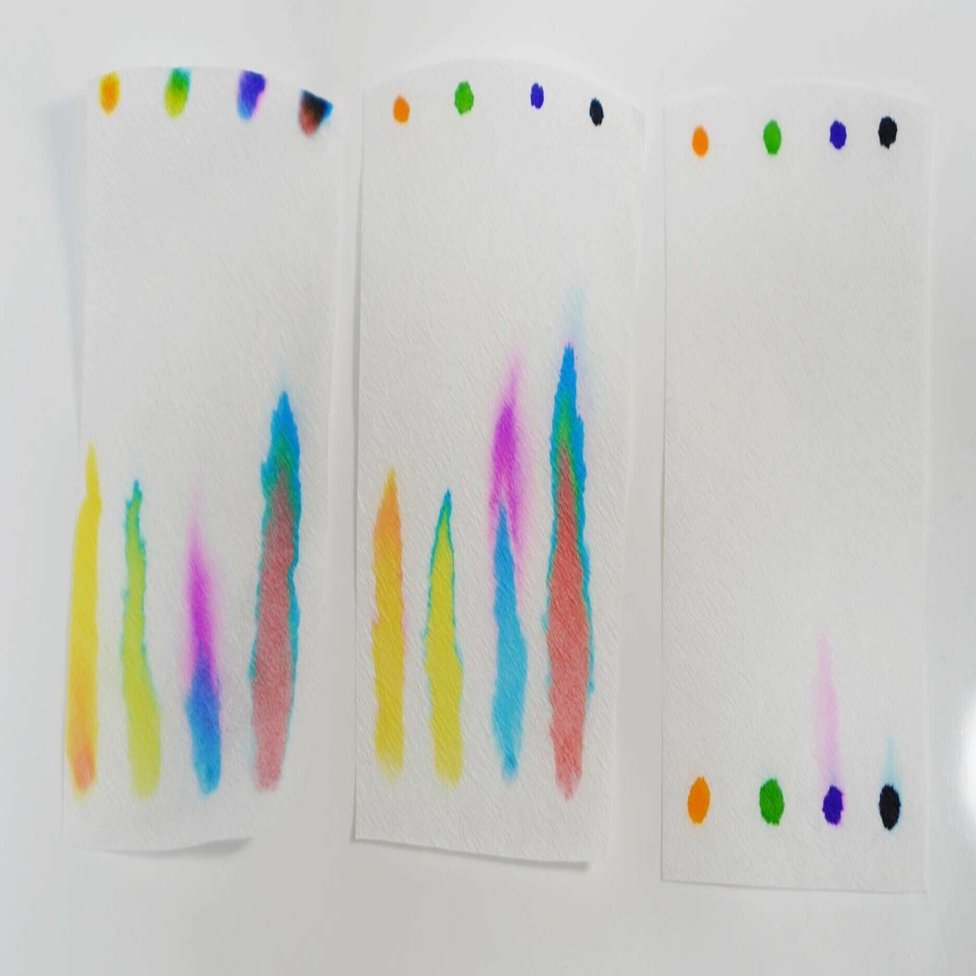 簡単にできる ペーパークロマトグラフィー Gelate ジェレイト Note
