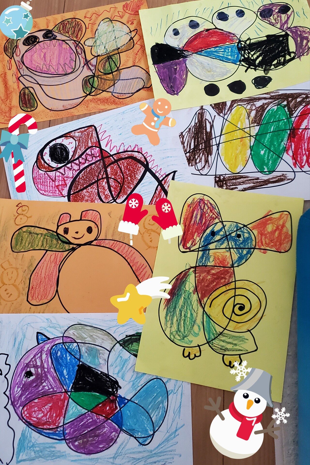 ぐっちゃぐちゃからでてきた絵 Unicorn Note