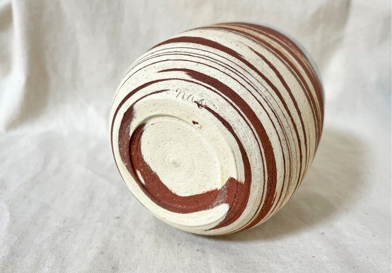 no.24 マーブル模様のカップ 完成編｜Nao🍎＠陶芸主婦