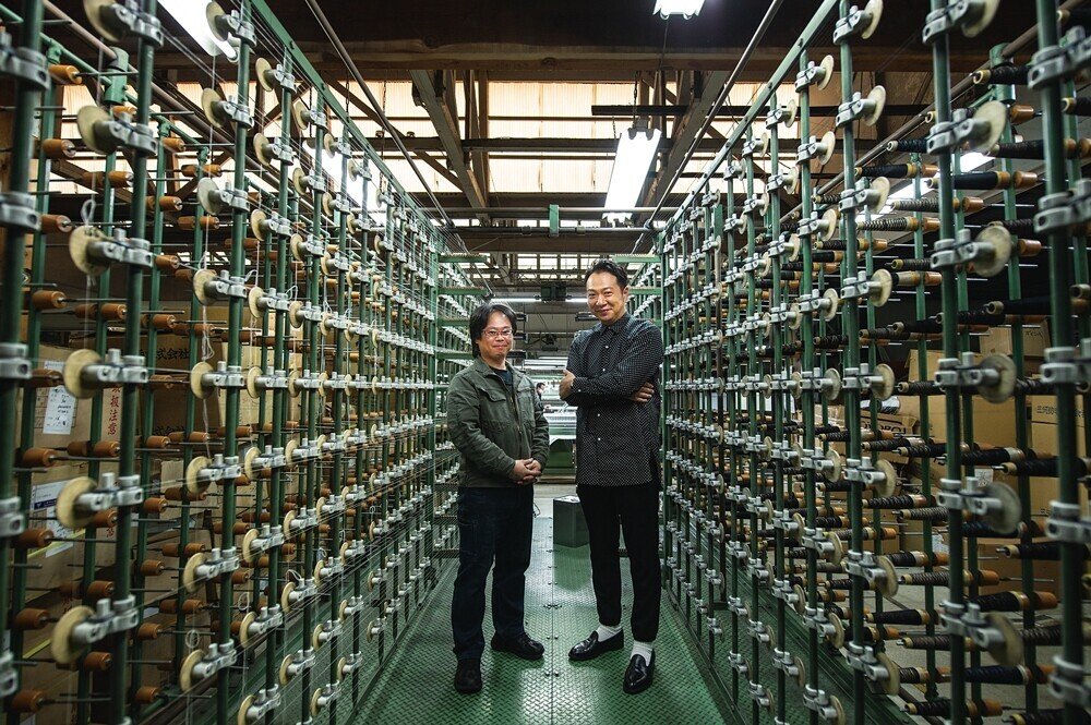 高級ブランドも評価する ふわっとした風合いの「山栄毛織」の生地