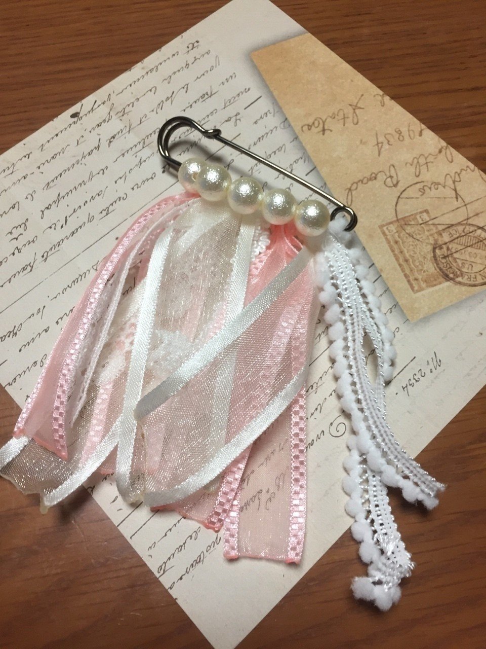 リボンいっぱいコサージュ 7kachan Note リボンいっぱいコサージュ 7kachan Note