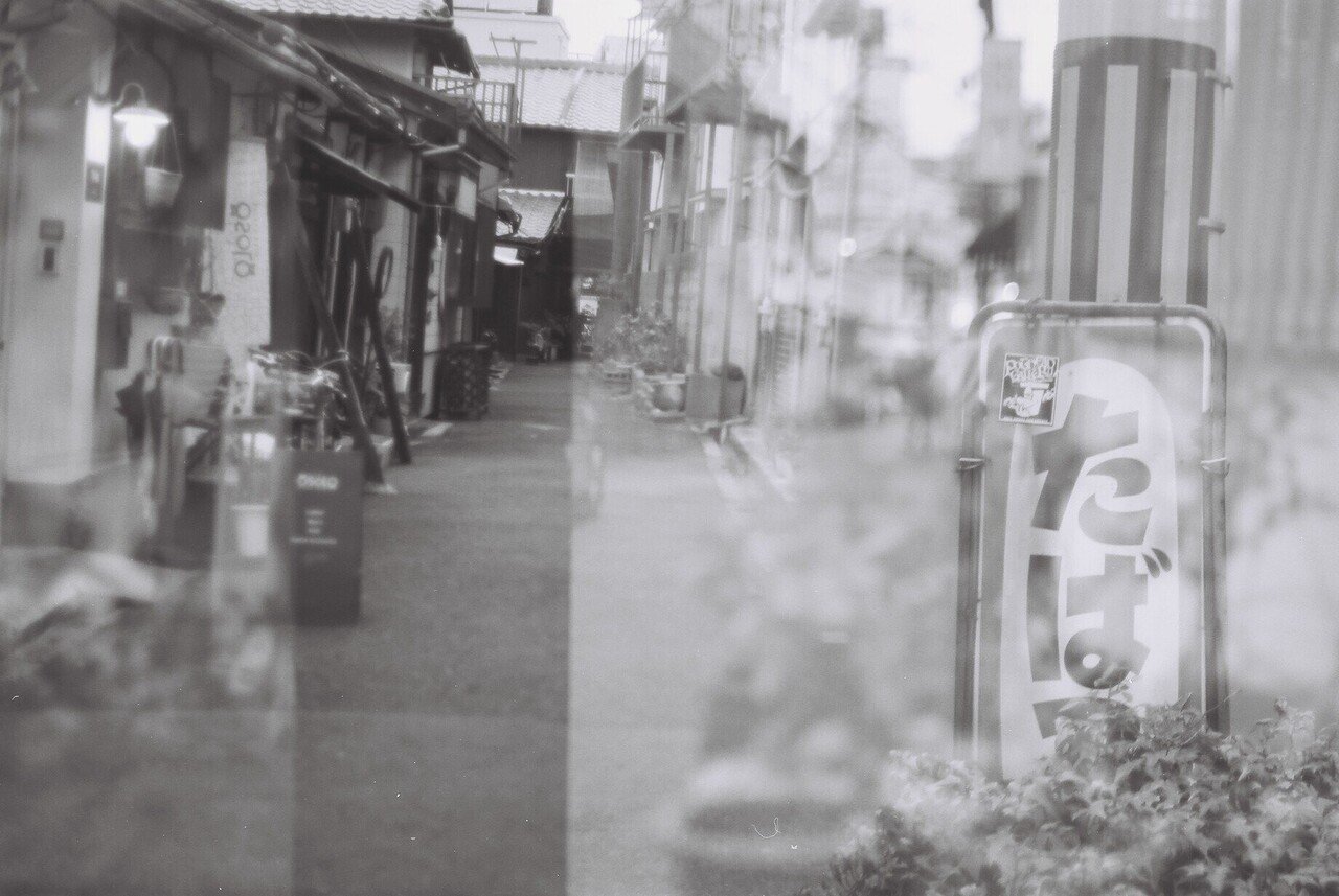 初のモノクロフィルム撮影 大阪 中崎町にて｜高夏 カズヤ（高夏写真店）