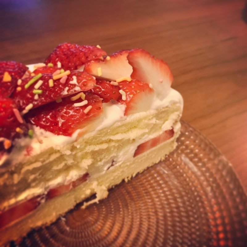 15cmスポンジケーキ 週末レシピ 国保祥子 研究者 ワーキングマザーの日々の雑感 Note
