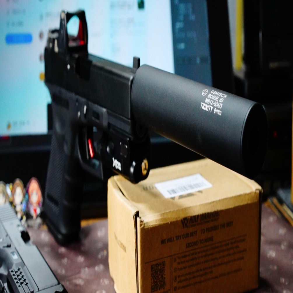 vfc umarex GLOCK19 gen.4 サプレッサー付けてみる｜小武