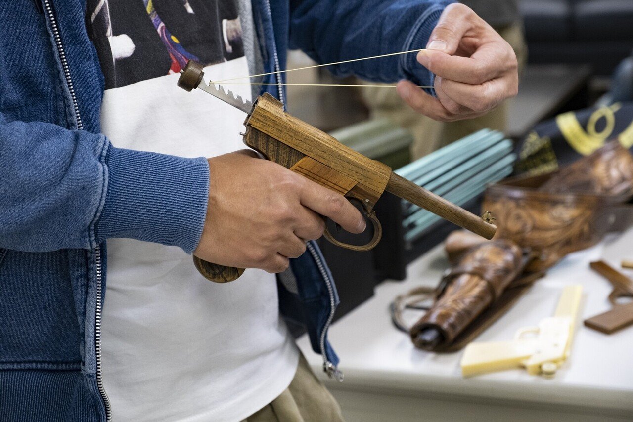 ガトリング ゴム銃 真のフルオートガトリング銃 | ゴム銃道場 | ホビー