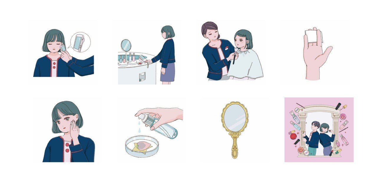 Kidzania資生堂のビューティーサロンパビリオンに りなりなを起用 Ubies ユビエス Note