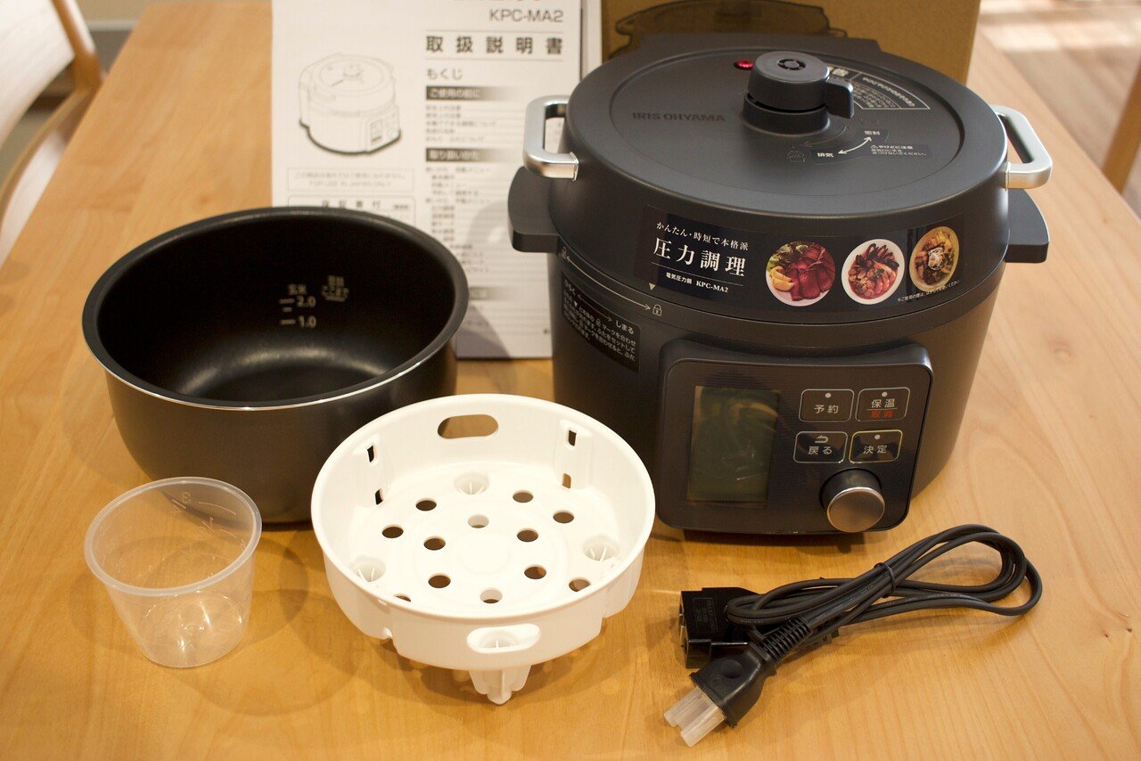 アイリスオーヤマ電気圧力鍋(KPC-MA2-B)で全レシピ制覇目指し アイリスオーヤマ電気圧力鍋(KPC-MA2-B)で全レシピ制覇目指し