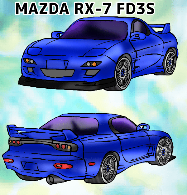 智姉さんのクルマ解説 マツダ Rx 7 じゅんれつレヴェントン Note