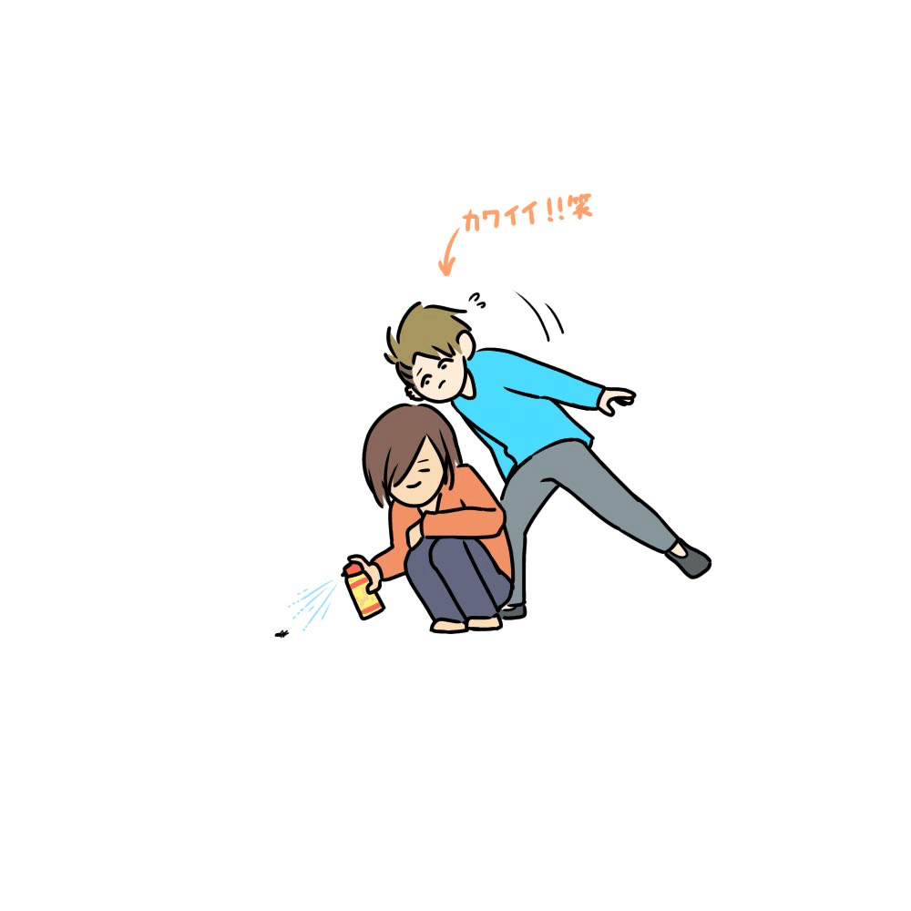 旦那ちゃんは虫が苦手 ちょとれいこ ポン Note
