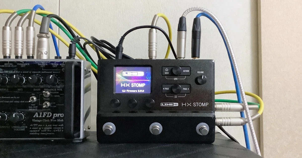 ベースでHX STOMPを使う話を少し｜shinichiro_iwao