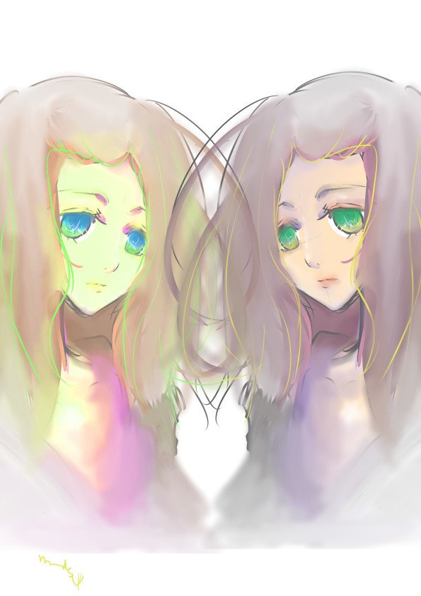 落書きとか途中でチラリズムとか イラスト 巳年キリン 三度式 凛 Note