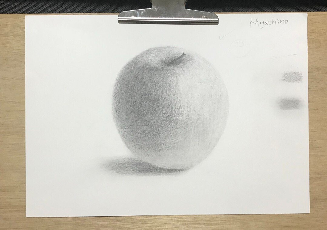 りんご 人物デッサンまで 絵画教室に2年半通った記録 Higashine Note りんご 人物デッサンまで 絵画教室に2年半通った記録 Higashine Note