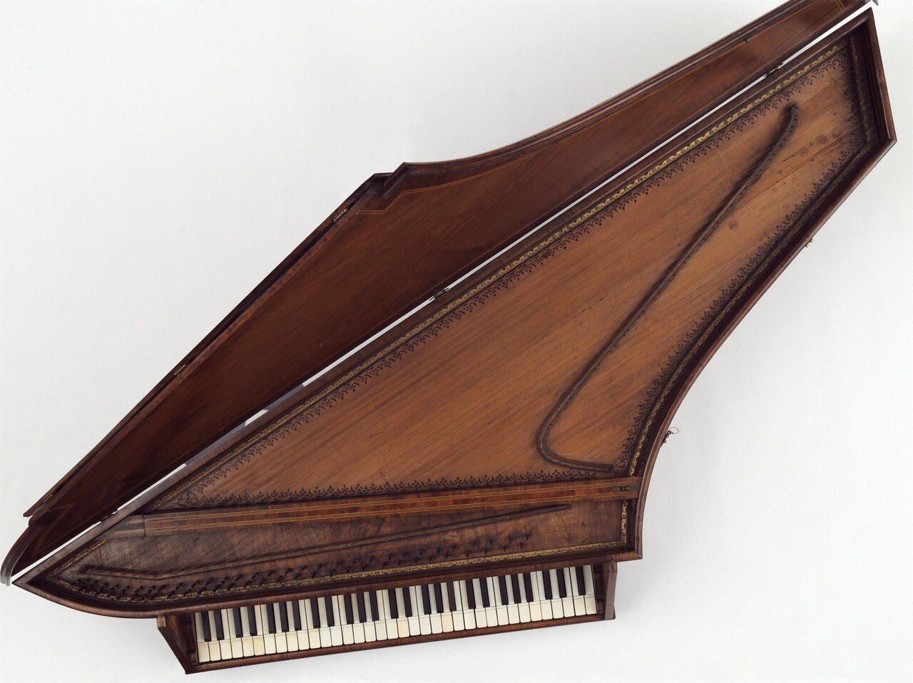 【引取り希望】チェンバロ（English Bentside spinet) 鍵盤楽器音楽の歴史（65）ベントサイド・スピネット｜影踏丸