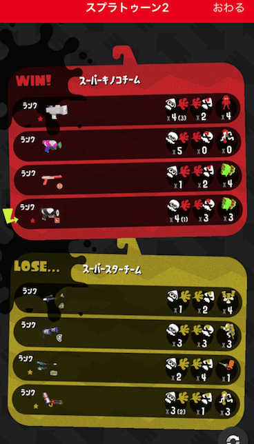 Splatoon2のフェスの調査及び考察まとめ Splatoonブキ研究所 Note