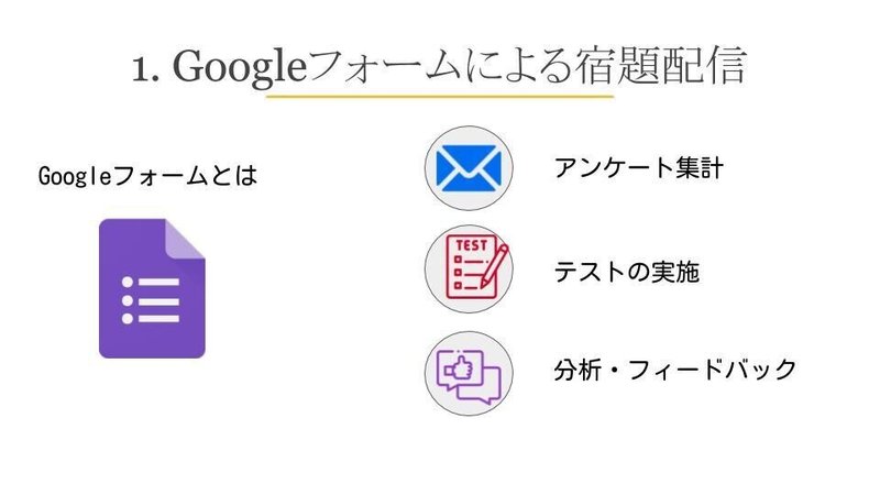 宿題におけるgoogleフォームとその活用 たんたろう Note