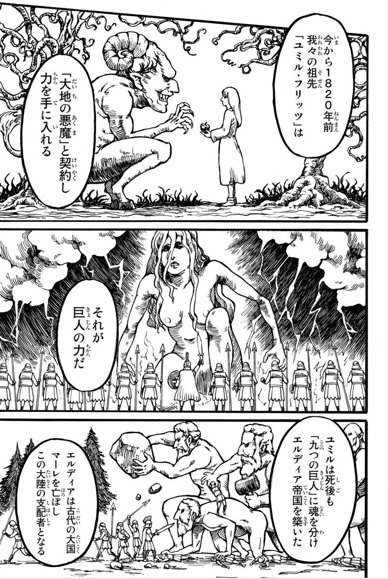 最終話目前の今 あらためて考える 進撃 と 北欧神話 との相関性 進撃の巨人 東京マンガレビュアーズ 最終話目前の今 あらためて考える 進撃 と 北欧神話 との相関性 進撃の巨人 東京マンガレビュアーズ