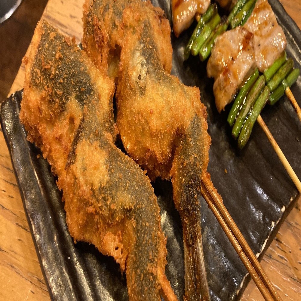 おしゃれに様々な魚を味わう 魚串さくらさく 東京都 ながさき 一生 Note