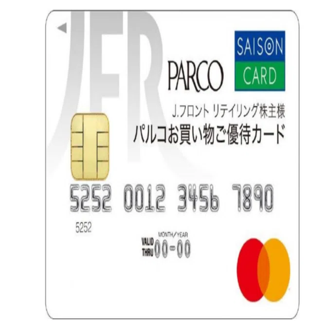 元パルコ株主が喜ぶJ．フロント リテイリング株主優待での優待カード