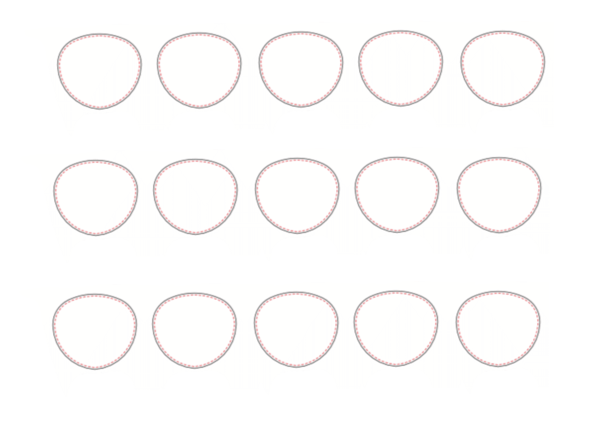 ミニうちわ テンプレ｜Kikö 