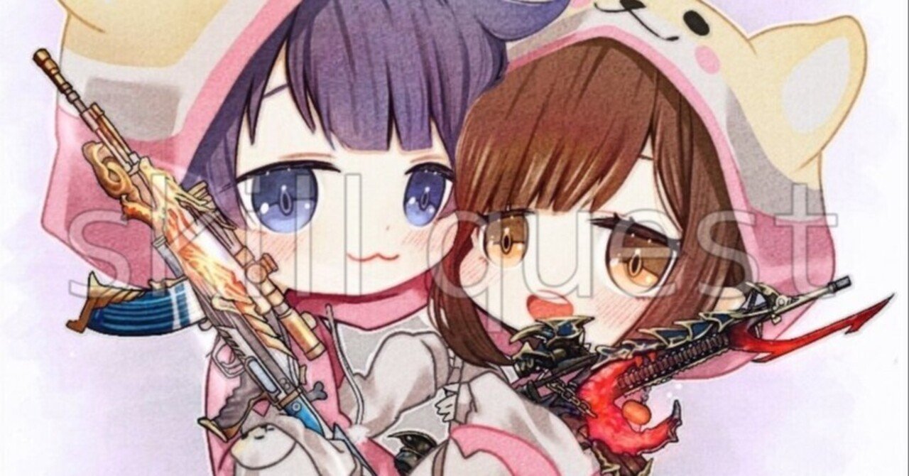 実績紹介 カップルイラスト スキルクエスト イラスト制作 Vtuber制作 Note 実績紹介 カップルイラスト スキルクエスト イラスト制作 Vtuber制作 Note