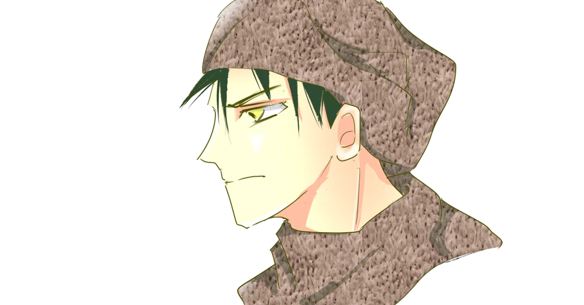 ロベルト横顔む
