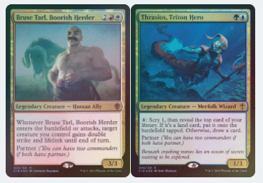 EDH 《トラシオス》＆《ティムナ》統率者レジェンズ後｜かっこかり