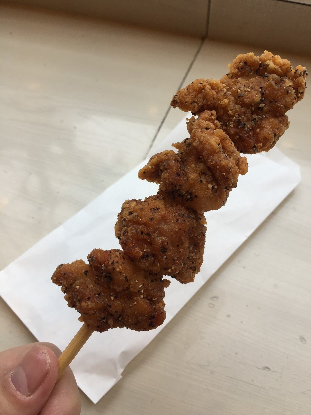 さっぱりコンビニからあげ@セブンイレブン「黒から棒 さっぱりコンビニからあげ@セブンイレブン「黒から棒