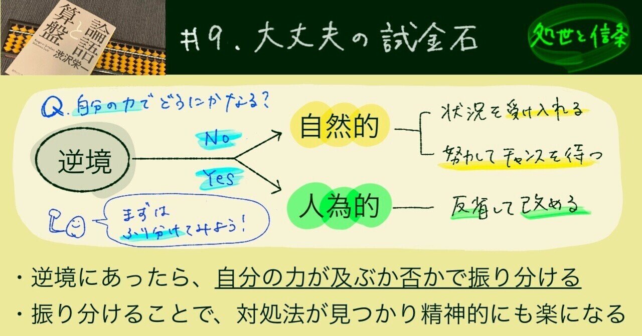 論語と算盤10 逆境に立たされた時に必要な視点とは Kiga Rie Note
