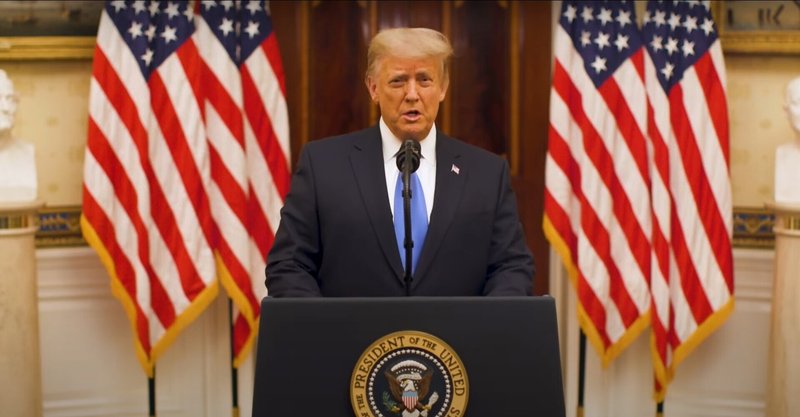 シャドーイングに挑戦 トランプ大統領お別れ演説 メディカルミラクル Taka Note
