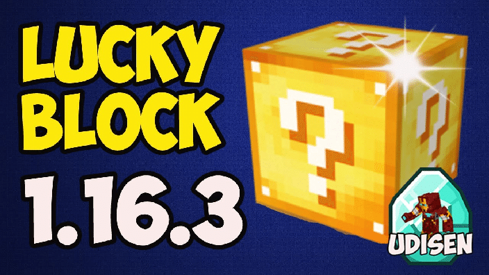 Lucky Block Mod For Minecraft フォージ付き Akai12 Note