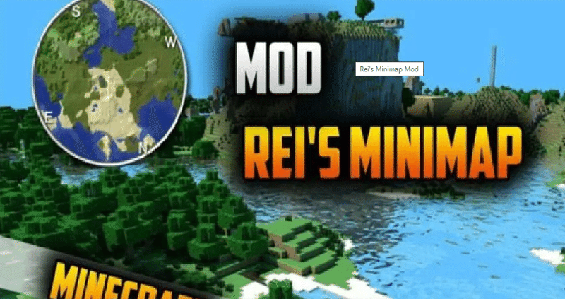 レイのミニマップモッズ マインクラフト上のマップを最小化 Akai12 Note