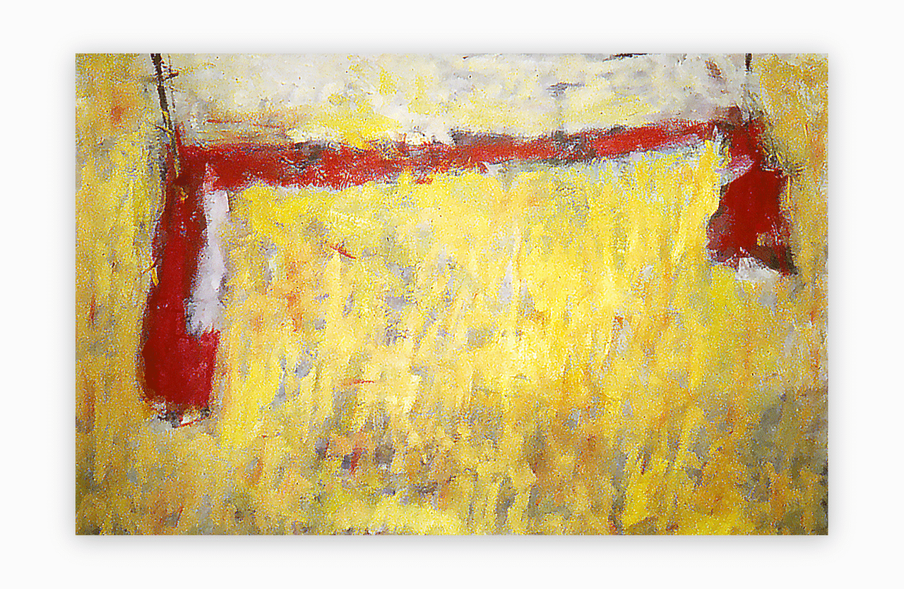 秀作品！油彩「抽象画」変形50号（詳細不明） 絵画 油絵 抽象画 抽象的