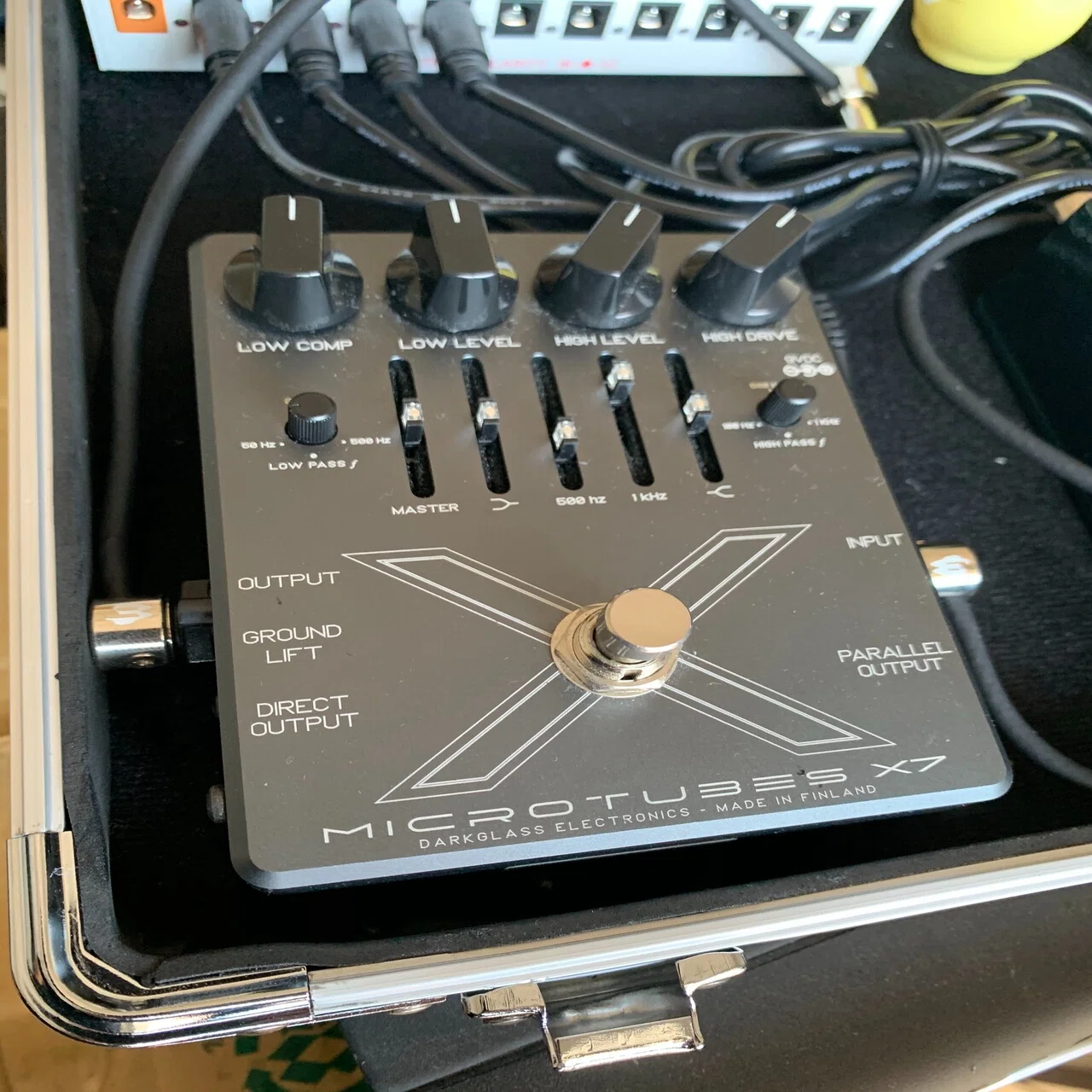noteを始めました。エフェクターレビュー① dark glass x7｜シミズ タケシ