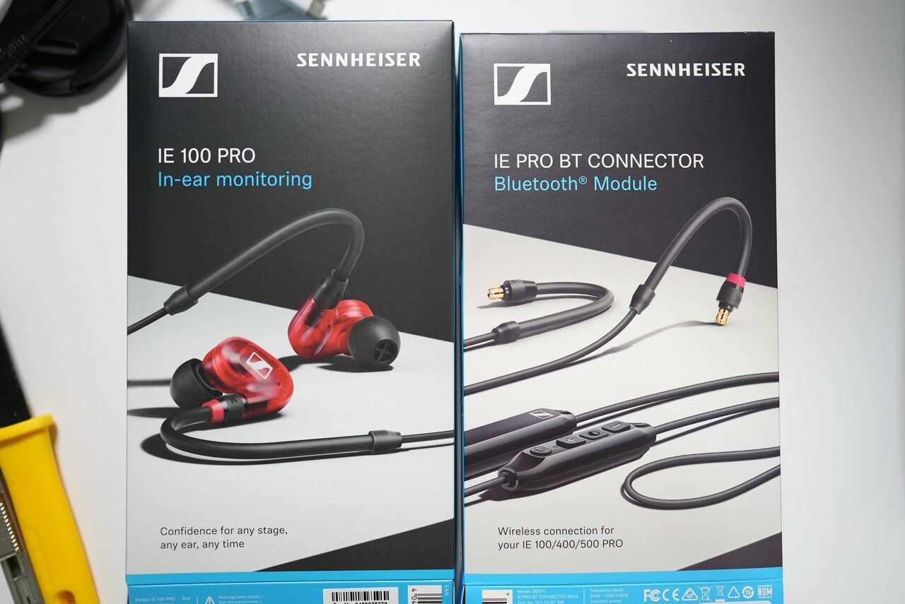 はじめてのイヤモニ SENNHEISER （ゼンハイザー） IE 100 PRO BT