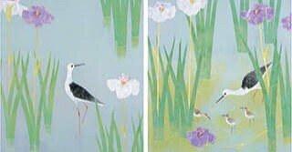 上村淳之　 　　小禽 上村淳之『春禽』 - 旭川市のギャラリー・シーズ