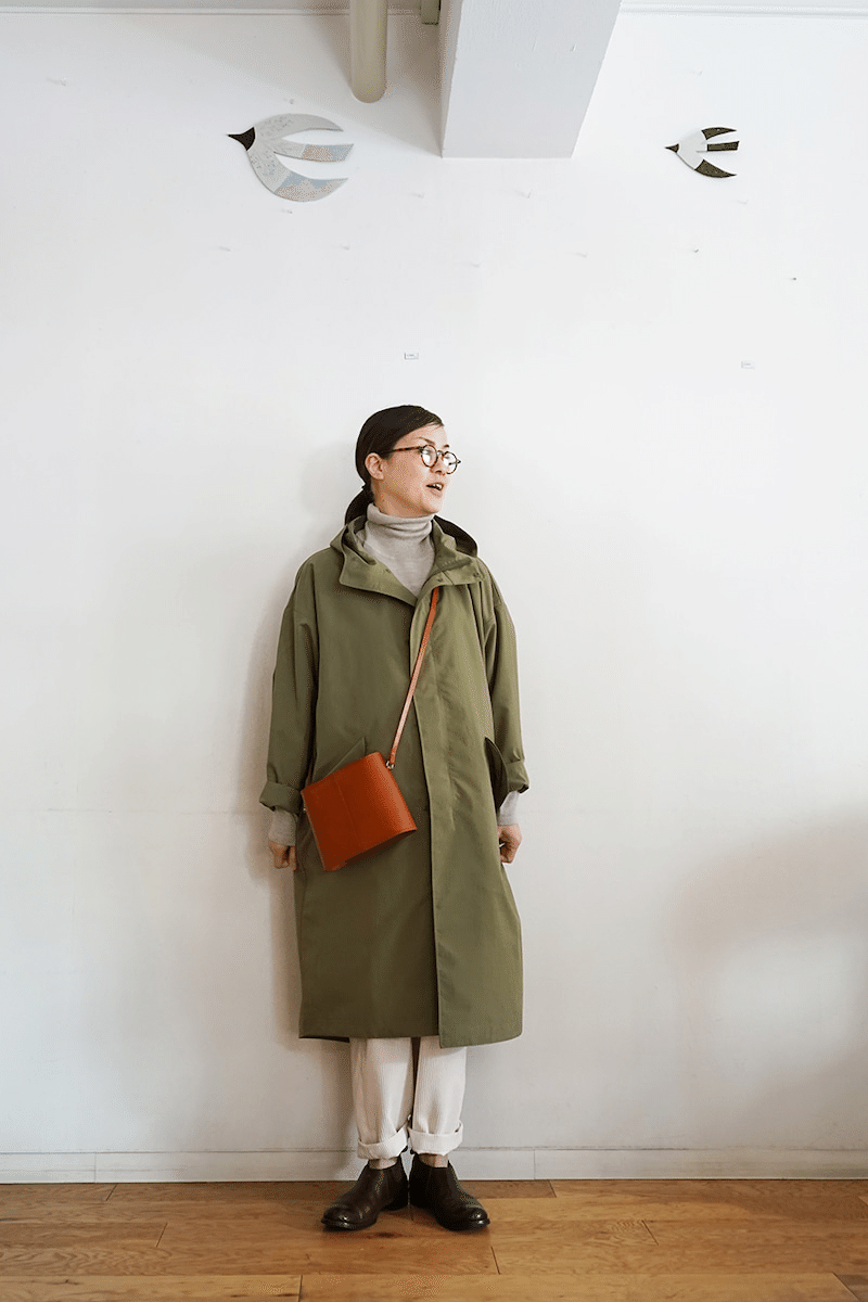 Muji Labo MHL コラボ　緑　ダッフルコート rectangle_large_type_2_74d57b3