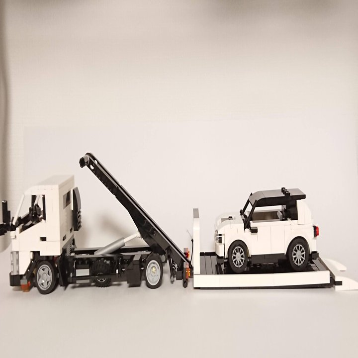 Legoで積載車を自作 げござじ Note
