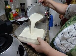 ペルー産アルファホレスとマンジャール・ブランコのレシピ