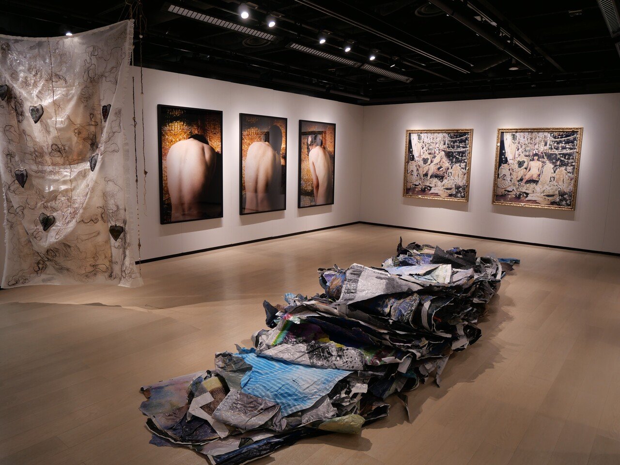 WSMサイズ　木村茂　ドウアルヌネ　港と教会「フランス」（横）画歴書及びサイン入 WSMサイズ 木村茂 ドウアルヌネ 港と教会「フランス」（横）画歴書及び