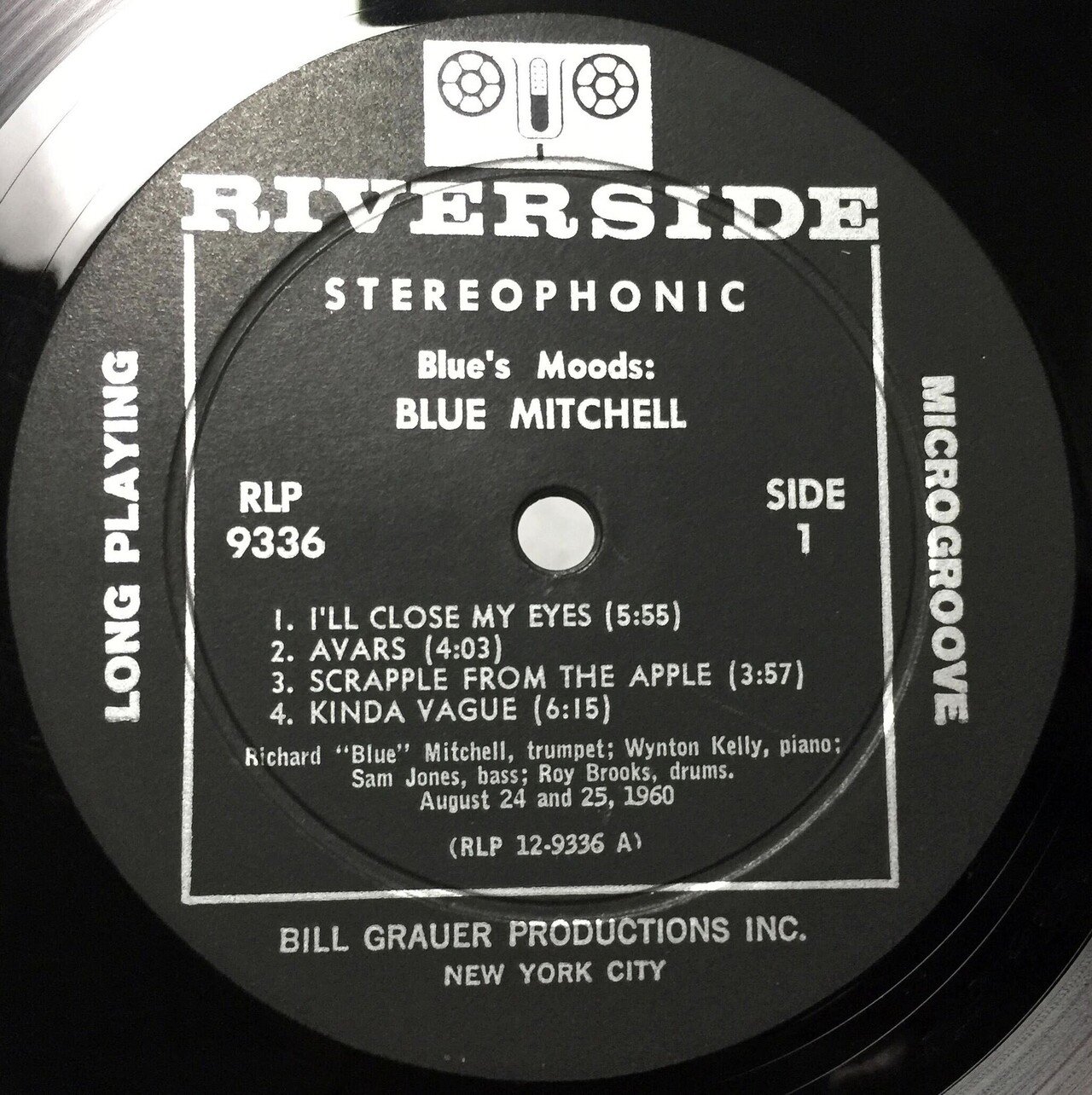 1960年 USオリジナル Mono Bill Evans Portrait In Jazz ビル