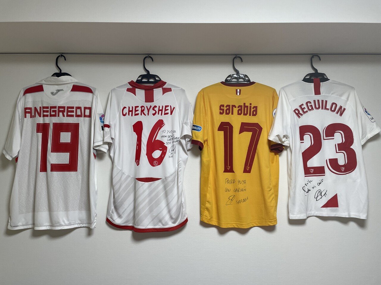 セビージャ ユニフォーム タグ付き ヘスス ナバス