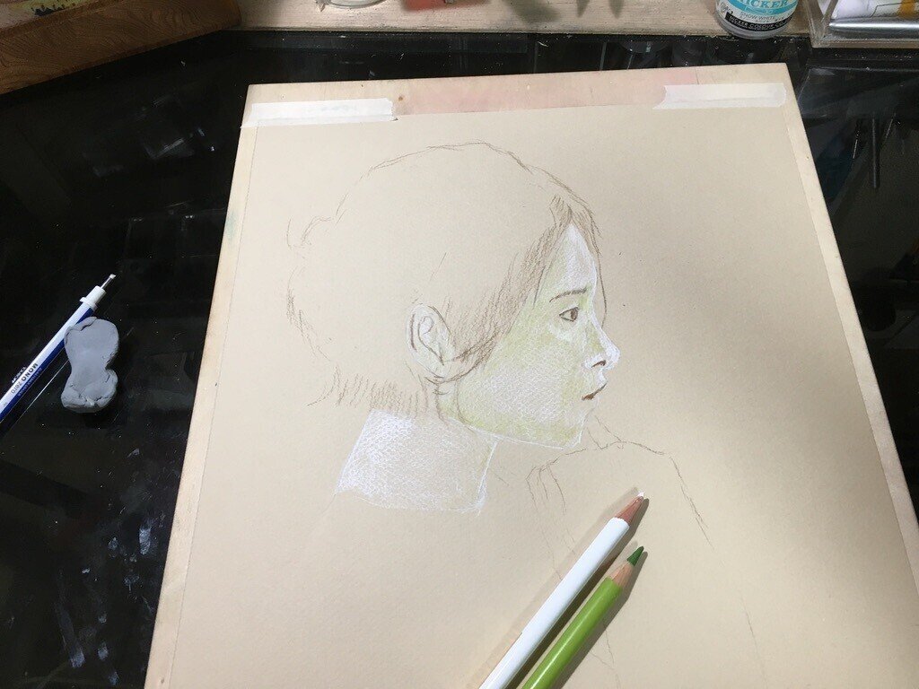 ミュゲです　色鉛筆画　手描き原画 ミュゲです 色鉛筆画 手描き原画 075c3b1cecdc10bbbbb38c981a02a8