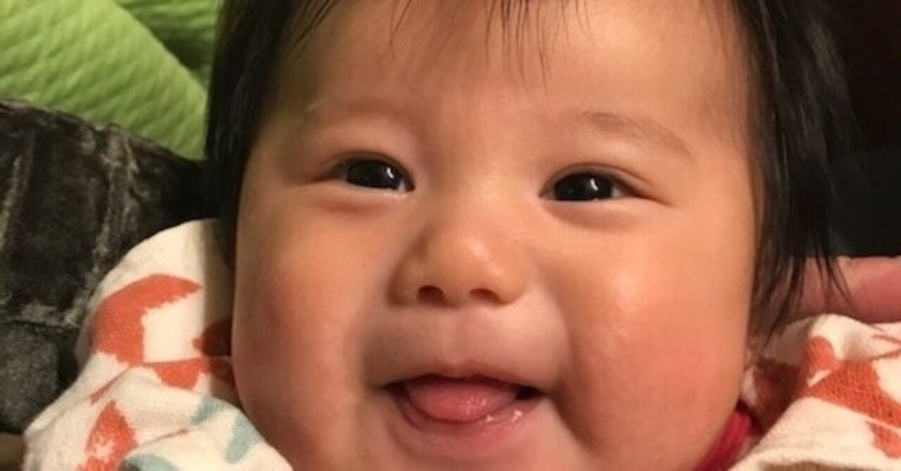 第1話 次男 3ヶ月 声出して笑う 歌う心の専門家 よっしー Note