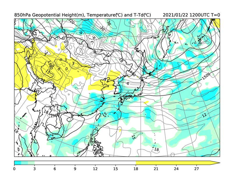 GMTを使わずPython + MetPy + MatplotlibでGSM/MSMのGPVデータから天気図を描く|天文と気象(とその他いろいろ)