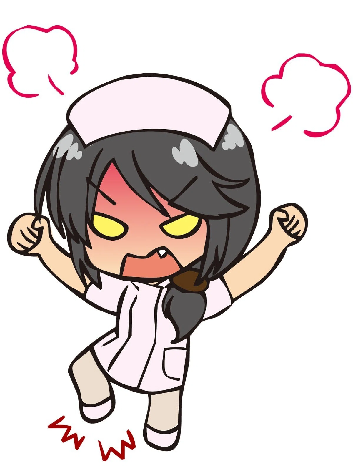 激おこぷんぷんな看護師