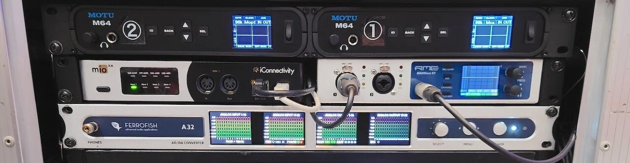 マニピュレーターラック IN:4ch OUT:10ch ラック付属 マニピュレーター 機材 システム解説 2020｜tidbit inc.
